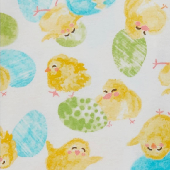 Burt’s Bees Baby Lil Hatchlings Organic Cotton Pajamas - Picture 3 of 9
